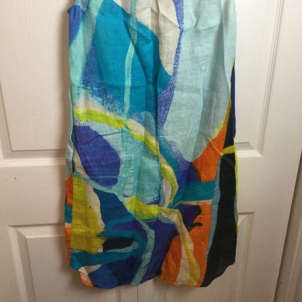 Colorful Sleeveless Dress - Picture 6 of 8